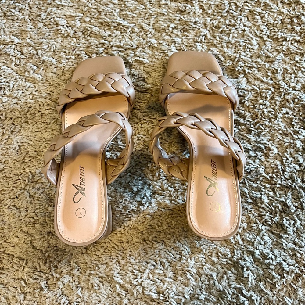 Braided Rope Sandal (Heel)